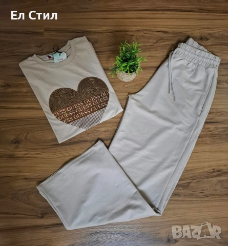 🤍Сет Памук Бежово С/М М/Л Черно М/Л Кафяво С/М 35 €, снимка 2 - Спортни екипи - 54313389