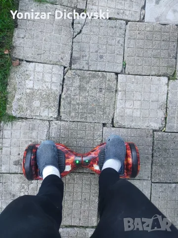 Спешно! Продавам hoverboard., снимка 5 - Скейтборд, ховърборд, уейвборд - 56415060