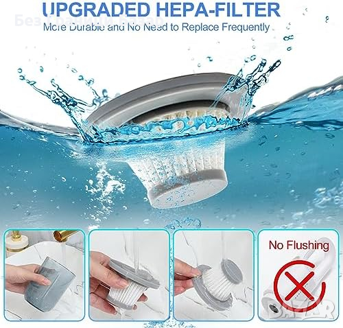 Нова Безжична Ръчна Прахосмукачка 12000PA Супер Мощ за кола дом, снимка 6 - Прахосмукачки - 44581571