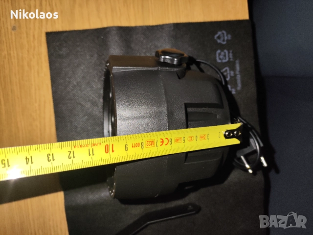 (Нов)пълен комплект DMX/LED осветление (прожектори),стойка, контролер,кабели, снимка 12 - Други - 52656926