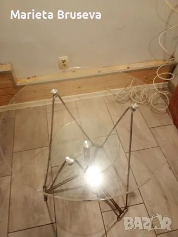 стъклени маси, снимка 5 - Маси - 49538163