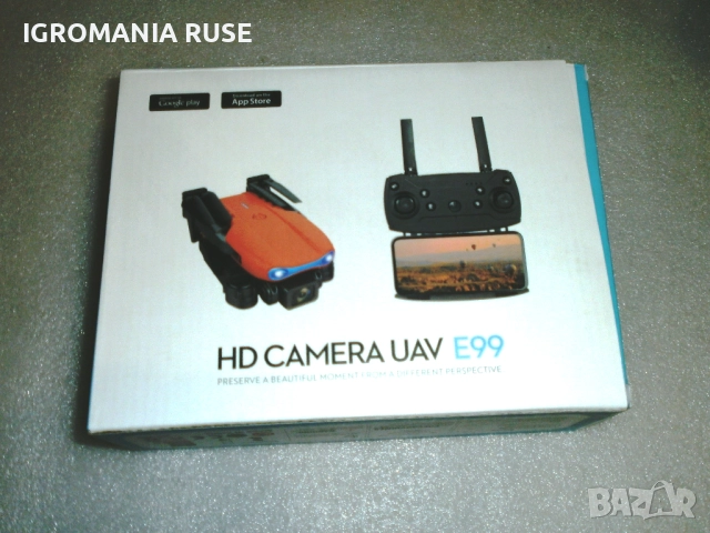 Дрон E99 Pro Drone Portable Foldable HD Camera Камера, снимка 3 - Дронове и аксесоари - 52675103