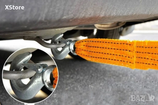 Въже колан за теглене, 5,8 или 10 тона, дължина 4м, снимка 3 - Аксесоари и консумативи - 52482317