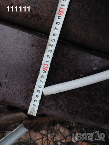 Профил дължина 3,80м. Става за удължаване на вилици много здрав и масивен дебелина 8мм. , снимка 10 - Индустриална техника - 52501758