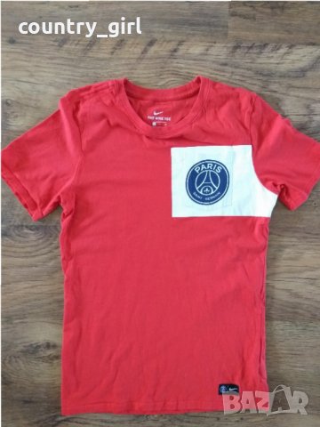 Nike PSG Paris Saint‑Germain - страхотна мъжка тениска, снимка 5 - Тениски - 29587849