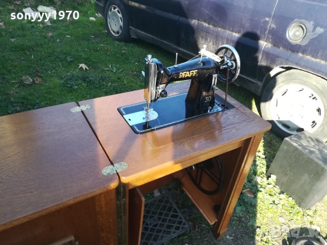 PFAFF-GERMANY-АНТИКА В СВЕЖ ВИД 0112211833, снимка 15 - Антикварни и старинни предмети - 34995983