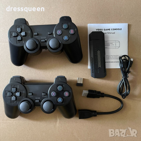 4117 Телевизионна игра с 35 000 вградени ретро игри и 2 безжични джойстици, снимка 11 - Други - 44793476