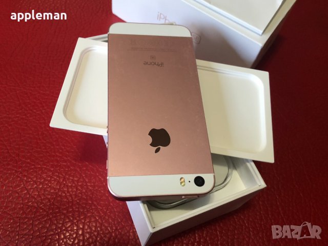 Apple iPhone SE 16Gb ROSE GOLD Фабрично отключен, снимка 4 - Apple iPhone - 38916275