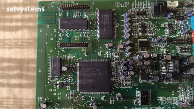 Звукова карта Creative Labs Sound Blaster Audigy AWE64 CT4520 16-bit ISA, снимка 7 - Други - 54014843