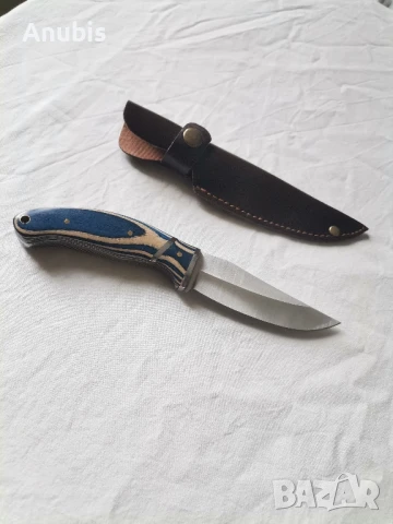 Ножове за лов с кожени калъфи , снимка 4 - Екипировка - 49096739