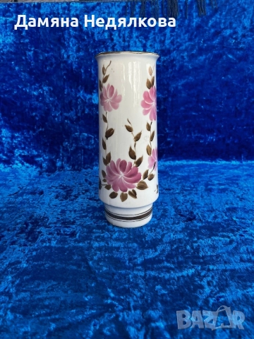 красива ръчно рисувана ваза, снимка 3 - Вази - 51723112