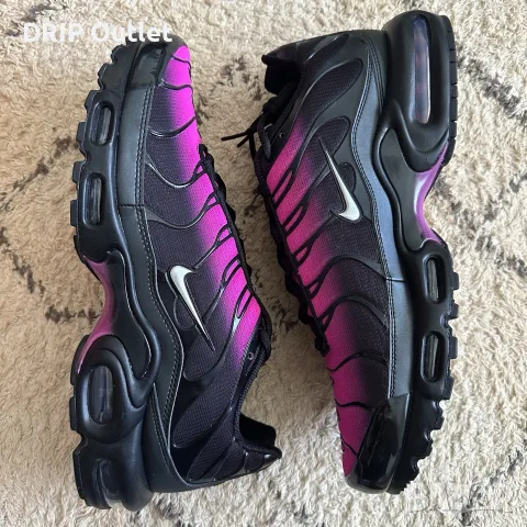 !ПРОМО! Nike Air Max Plus 'TN' | Black/Pink | + КУТИЯ, снимка 2 - Маратонки - 56216113