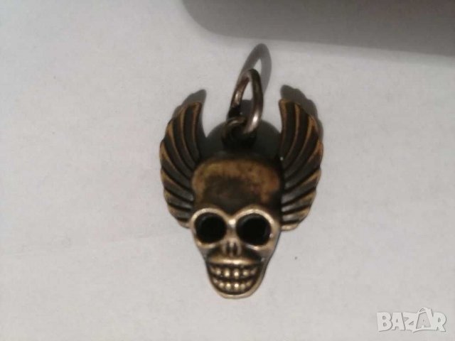 Месингов рокерски медальон. , снимка 4 - Колиета, медальони, синджири - 29738293