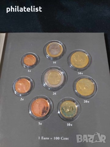 Комплектен сет - Кипър в центове и Евро серия 2008 от 1 цент до 2 евро, снимка 2 - Нумизматика и бонистика - 44329054