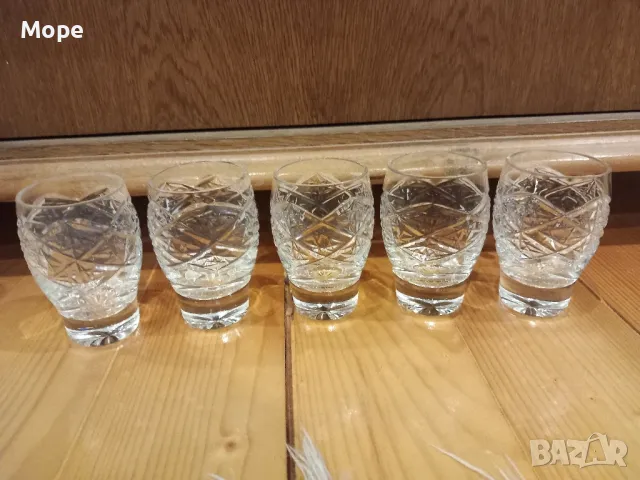 Кристални чаши за ракия 