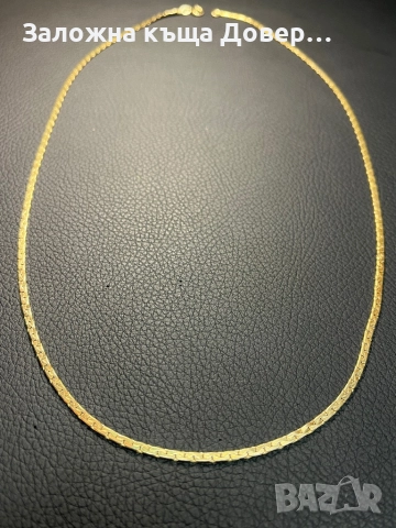 Златен Ланец житен клас синджир  златно ланче 14 к 585 gold zlato zlatni lanec lance , снимка 3 - Колиета, медальони, синджири - 51840190