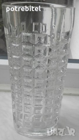 Ваза - стъкло / от социализЪма / 1970/80