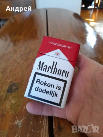 Кутия за цигари,табакера Marlboro, снимка 2 - Други ценни предмети - 53965489