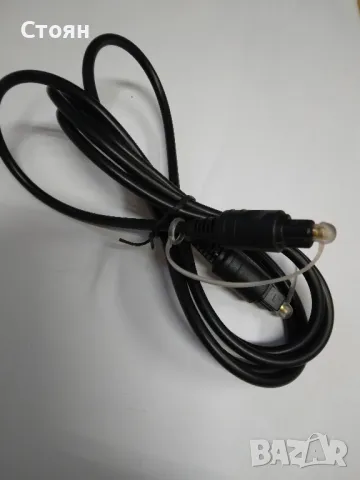 Оптичен аудио кабел мъжко-мъжко, снимка 3 - Кабели и адаптери - 47837412