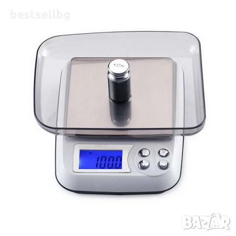 Кухненска точна бижутерска електронна везна за злато кафе 0.01 до 500г, снимка 4 - Електронни везни - 29094296