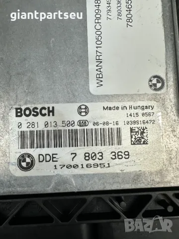 ECU Компютър Двигател за БМВ Е60 Е90 BMW 7803369, снимка 2 - Части - 49262188