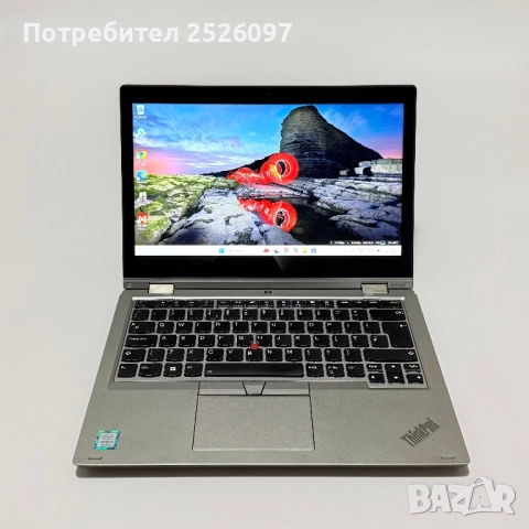 Lenovo ThinkPad L390 Yoga/IPS Touch/i5-8265U/8GB/128GB NVMe/Подсветка, снимка 2 - Лаптопи за работа - 52919654