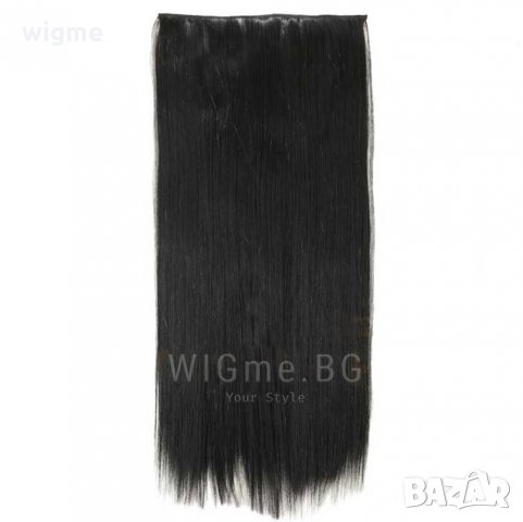 Tреса с клипси на един ред - права коса, снимка 2 - Аксесоари за коса - 31290328