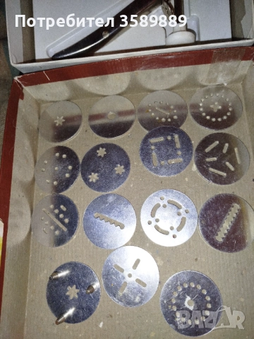 Чисто нов метален шприц за сладки , снимка 3 - Форми - 52551687