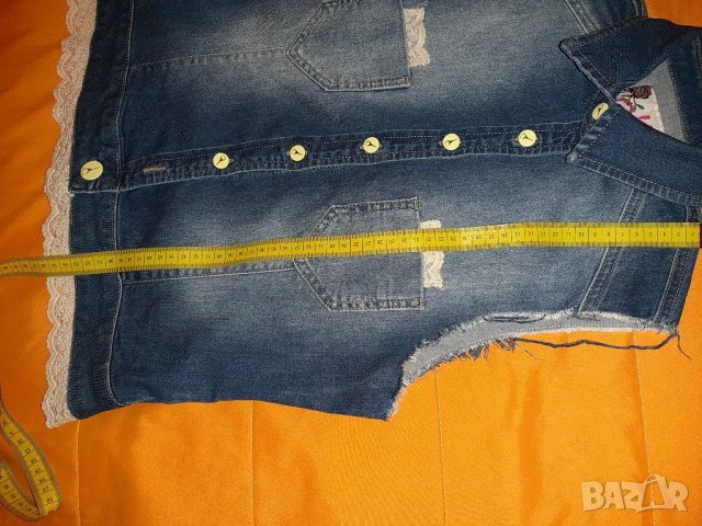 Дънково елече размер 40, снимка 12 - Елеци - 30526941