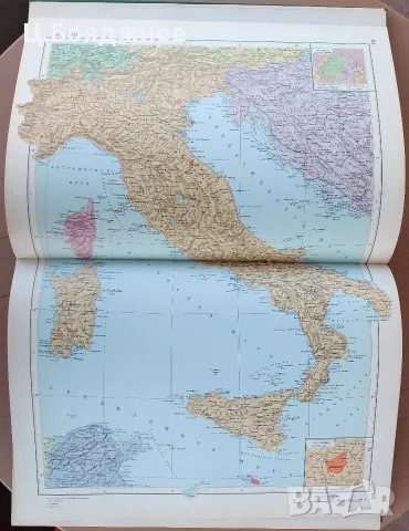 Атлас на света, руски, снимка 7 - Пътеводители, карти и атласи - 56108393