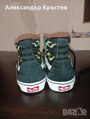 Vans SK8 HI Glow Flame НАМАЛЕНИЕ, снимка 7 - Кецове - 52304940