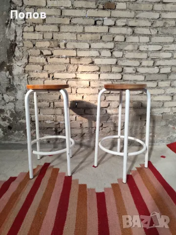 Индустриални бар столове, снимка 7 - Столове - 47441243