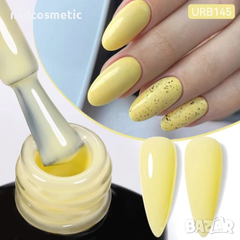 КАУЧУКОВА UV&LED БАЗА 2 В 1 КОЛЕКЦИЯ MACARON - UR SUGAR 7 мл бонбонени цветове, снимка 6 - Продукти за маникюр - 50592951