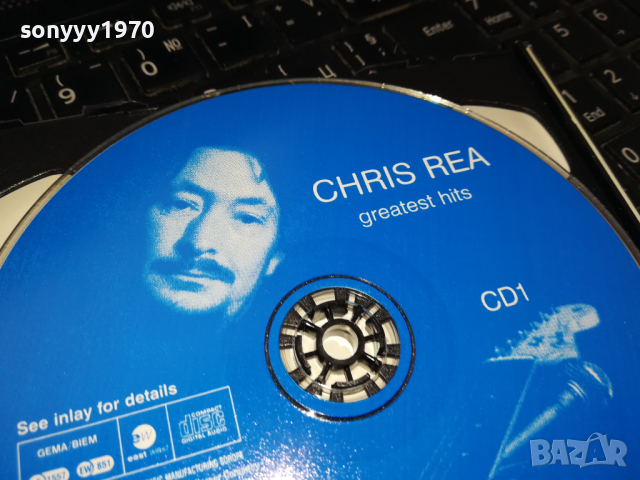 CHRIS REA X2 CD 2802241323, снимка 14 - CD дискове - 44510955