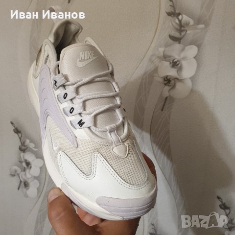 маратонки Nike Zoom 2K White Silver 2021 номер 37,5-38 , снимка 14 - Маратонки - 40854968