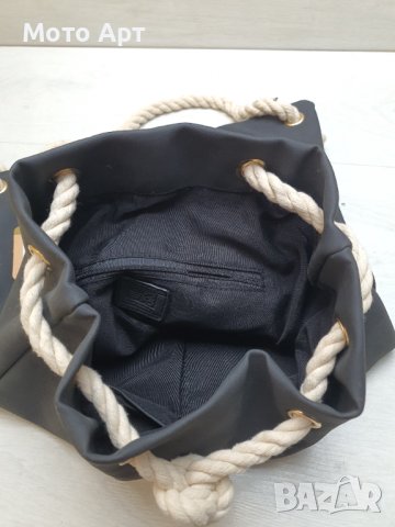 Gioseppo GIOS EPPO Дизайнерска Ранижа с Въжета - Нова, снимка 6 - Раници - 42244715