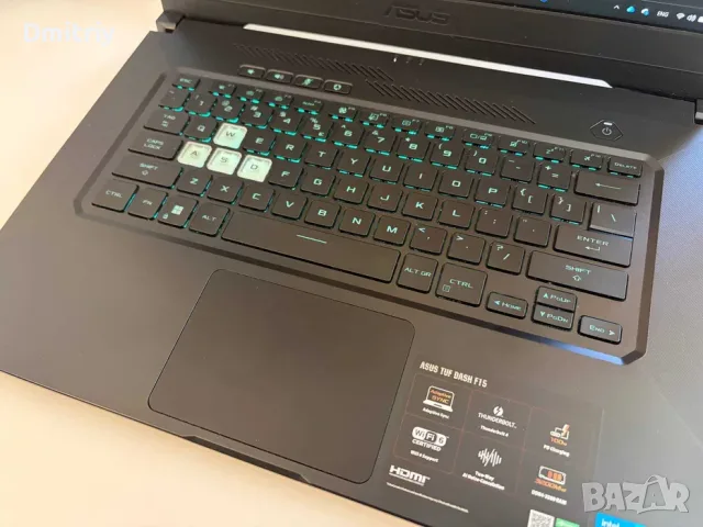 Геймърски лаптоп ASUS TUF Dash F15 FX516PC, снимка 3 - Лаптопи за игри - 56063048