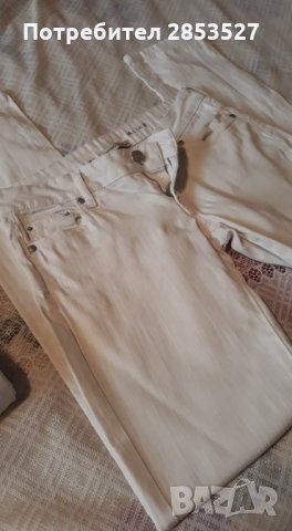 River Island/Mango Бели Дънки/Панталони, снимка 4 - Панталони - 33849898