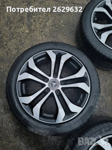 Джанти 17 цола за Мерцедес, снимка 5 - Гуми и джанти - 52426259