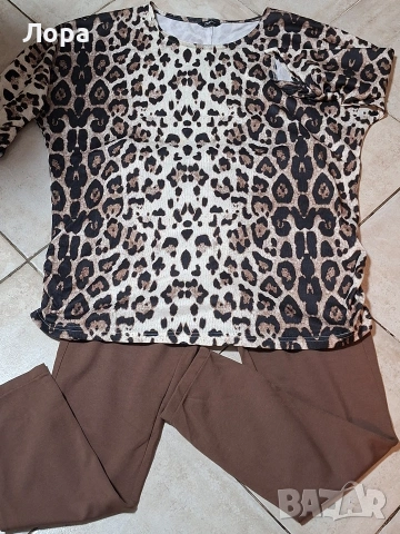 Дамски сет панталон и блуза 