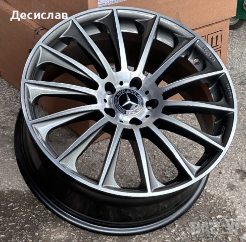 AMG Джанти за Мерцедес Mercedes 19 цола 5х112 чисто нови Спорт Пакет E S CLS, снимка 7 - Гуми и джанти - 50450550