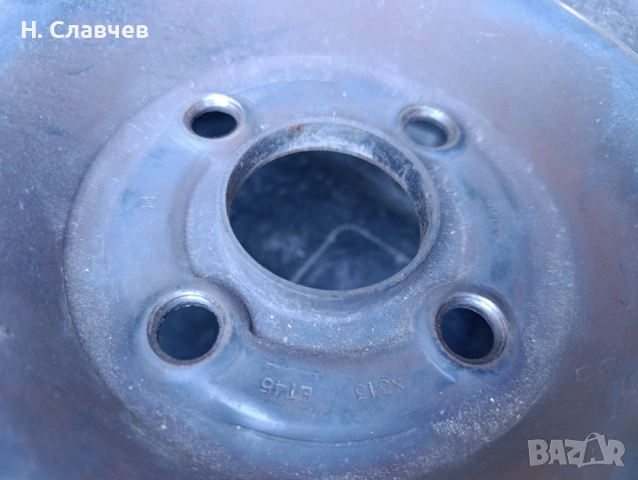 4бр. Летни гуми с джанти 4х100, снимка 3 - Гуми и джанти - 54322330