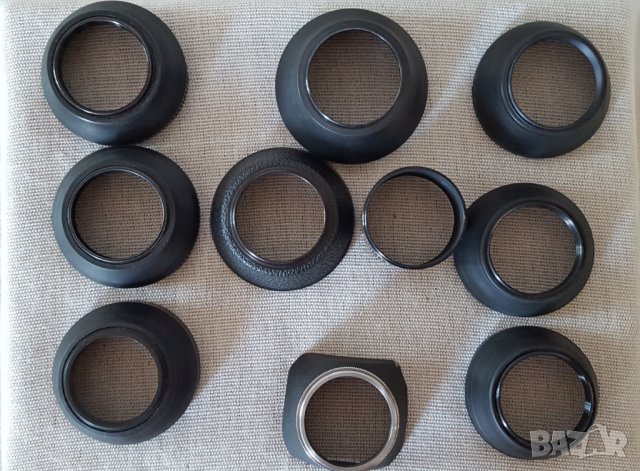 Продавам твърди и гумени сенници - М49,М67 и други, снимка 6 - Обективи и филтри - 29360174