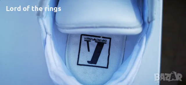 Оригинални маркови мъжки маратонки EMPORIO ARMANI - 40 номер, снимка 5 - Маратонки - 49934543