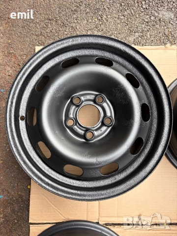 Железни джанти 5x100x14, снимка 4 - Гуми и джанти - 53210798