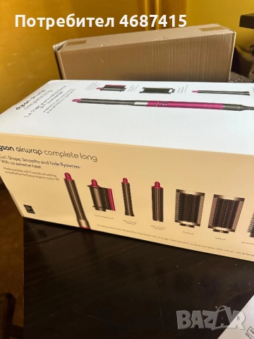 Dyson Airwrap Complete long !С гаранция!, снимка 7 - Друга електроника - 52925796