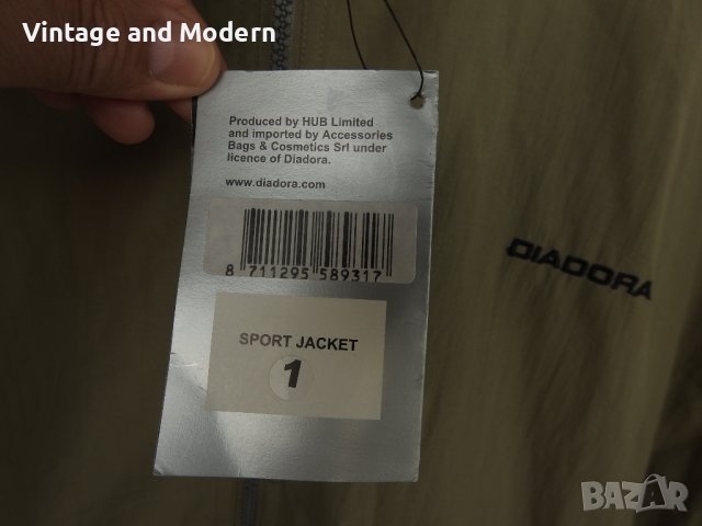 Ново мъжко спортно яке Diadora Диадора (М), снимка 8 - Якета - 37785033