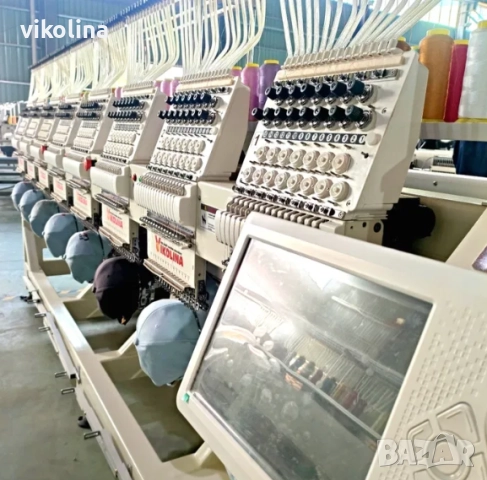 Бродировъчна машина Осем глава 450 мм .x 370 мм. + застъпване, снимка 2 - Други машини и части - 52940115