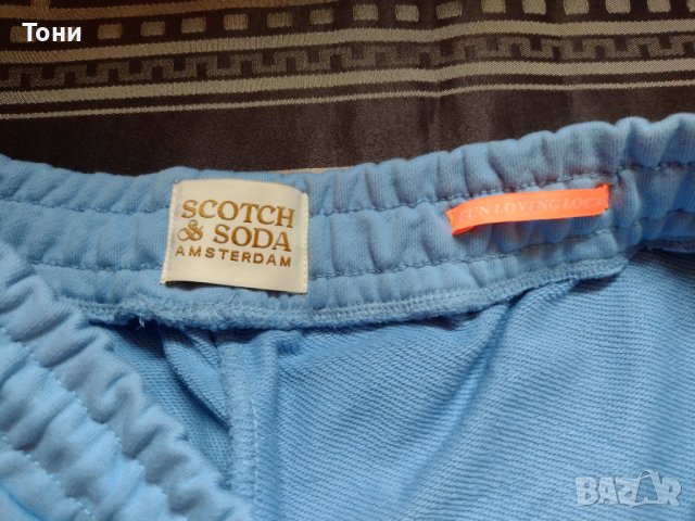 Scotch & Soda® къси панталони от органичен памук XL размер сини , снимка 8 - Къси панталони - 37681996