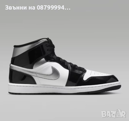 Маратонки Nike Air Jordan 1 Mid SE, снимка 5 - Кецове - 52583833